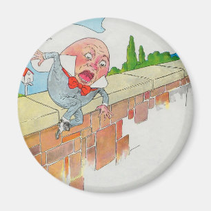 Humpty Dumpty zat aan de muur Magneet