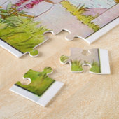 Humpty Dumpty zat op een muur Legpuzzel (Zijkant)