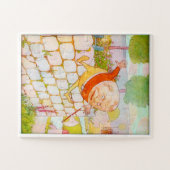 Humpty Dumpty zat op een muur Legpuzzel (Horizontaal)