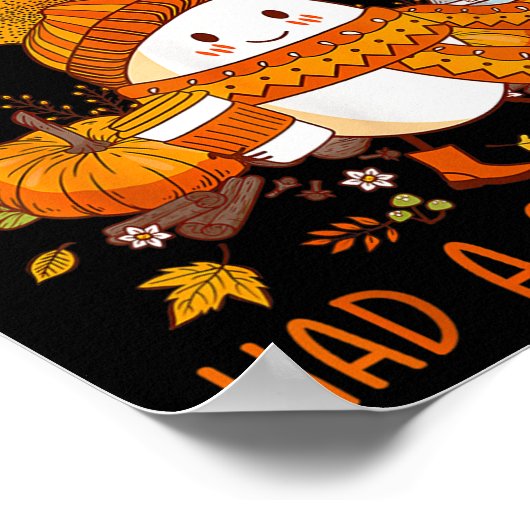 Humpty Funny Dumpty Had A Great Fall Happy Fall Y' Poster (Hoek)