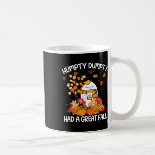 Humpty Funny Dumpty had een geweldige Herfst Happy Koffiemok