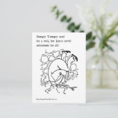 Humpty Trumpty Briefkaart (Staand voorkant)