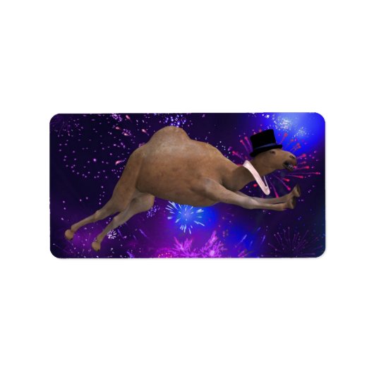 Humpy Jumpy Happy Nieuwjaar 2022 Etiket (Voorkant)