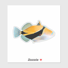 Humu Humu Fish Sticker