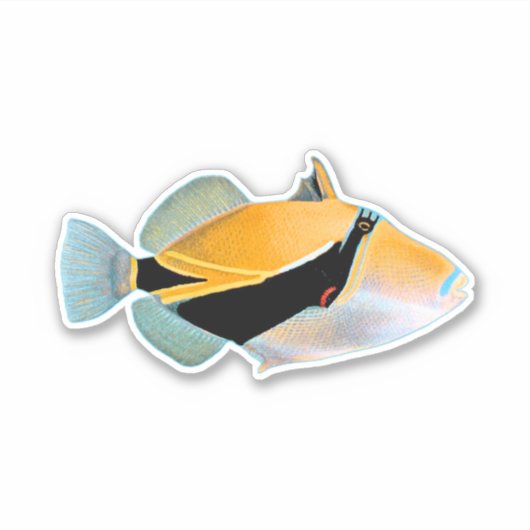 Humu Humu Fish Sticker (Voorkant)