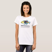 Humuhumu Hawaii Triggervis T-shirt (Voorkant volledig)