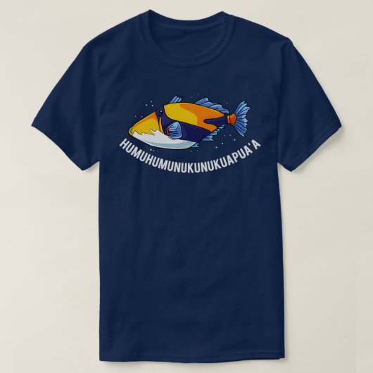 HumuhumunukunukuapuaA Hawaiian State Fish T-shirt (Design voorkant)