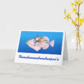 Humuhumunukunukuapua'a Kaart (Gele Bloem)