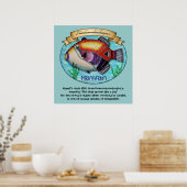 Humuhumunukunukuapua'a Poster (Keuken)