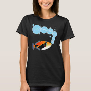 Humuhumunukunukuapua'a Schattig Hawaiiaanse Staa T-shirt