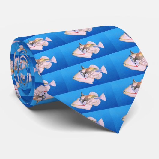 Humuhumunukunukuapua'a Stropdas (Opgerold)