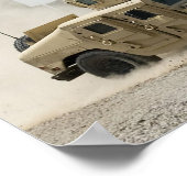 Humvee in Irak Poster (Hoek)