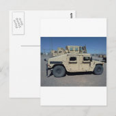 HUMVEE VERENIGDE STATEN MILITAIR BRIEFKAART (Voorkant / Achterkant)