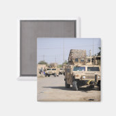 Humvee's gedrag beveiliging tijdens een patrouille magneet (Voorkant / Achterkant)