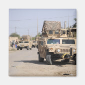 Humvee's gedrag beveiliging tijdens een patrouille magneet (Voorkant)