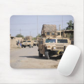 Humvee's gedrag beveiliging tijdens een patrouille muismat (Met muis)