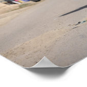 Humvee's gedrag beveiliging tijdens een patrouille poster (Hoek)