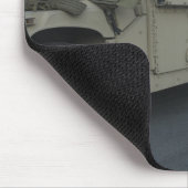 Humvees zit op de pier van Morehead City Muismat (Hoek)