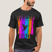 Humzing van regenboogbundel voor vogeldieren met S T-shirt (Voorkant)