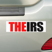 HUN, Belastingdienst bumpersticker (Op auto)