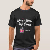 Hun Bun My Oven - Love Heart - draagmoederschap T-shirt (Voorkant)