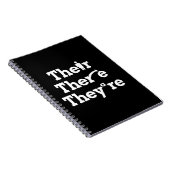 "Hun, daar, ze zijn" Notitieboek (Rechterzijde)