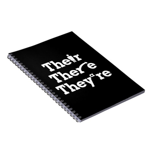 "Hun, daar, ze zijn" Notitieboek (Rechterzijde)