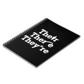 "Hun, daar, ze zijn" Notitieboek (Linkerzijde)