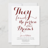 Hun Dream Person Non-Binary LGBTQ Wedding Kaart (Voorkant)