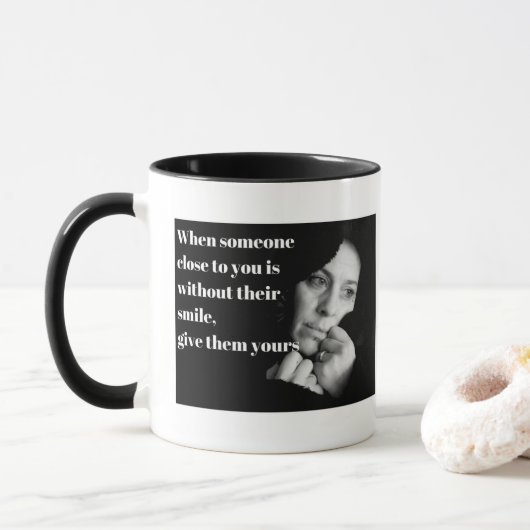 Hun glimlach mok (Met donut)