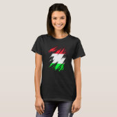 Hun Hongaarse vlag T-shirt (Voorkant volledig)