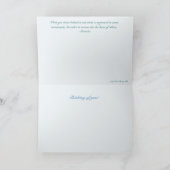 Hun leven geweven in anderen. kaart (Binnen)