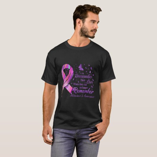 Hun liefde Alzheimerheimer's Awareness T-shirt (Voorkant volledig)