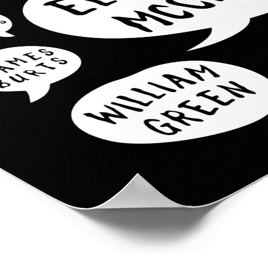 hun naam poster (Hoek)