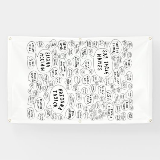 hun naam spandoek (Horizontaal)