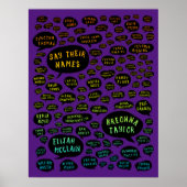 hun naam te zeggen : de regenboog poster (Voorkant)