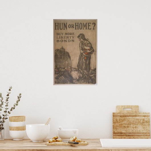 Hun of Home? Poster (Keuken)