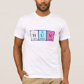 Hun periodiek table name shirt (Voorkant)