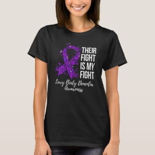 Hun strijd is mijn strijd tegen Lewy body dementie T-shirt