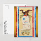 "Hun verhaal zal niet vergeten worden" GAR-ansicht Briefkaart (Voorkant / Achterkant)