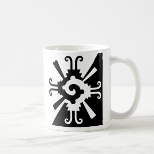 Hunab Ku-Black en White Koffiemok