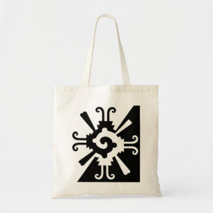 Hunab Ku-Black en White Tote Bag