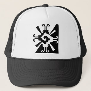 Hunab Ku-Black en White Trucker Pet