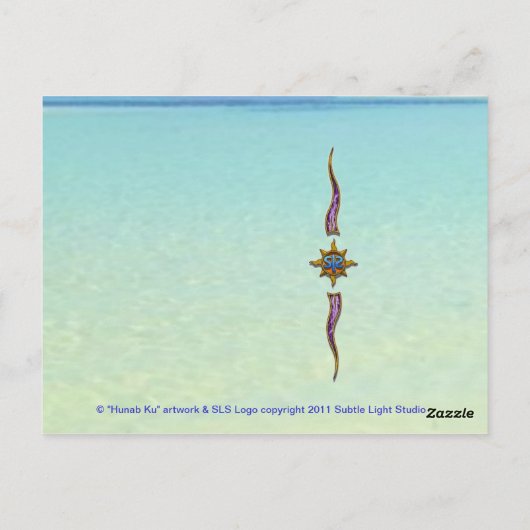 Hunab Ku Briefkaart (Achterkant)