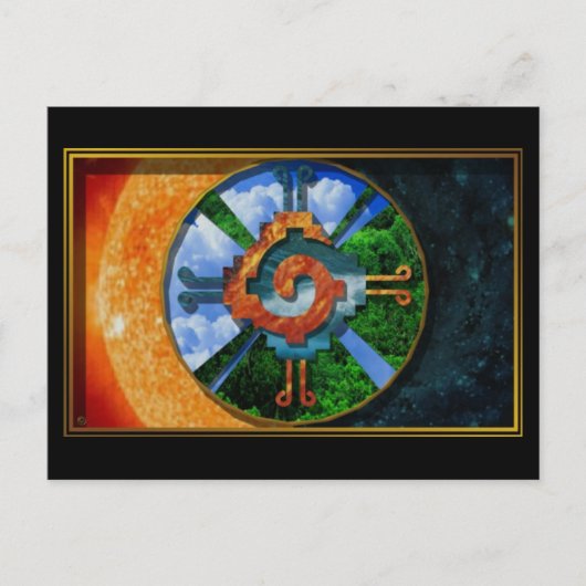 Hunab Ku Briefkaart (Voorkant)