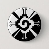 Hunab Ku Ronde Button 5,7 Cm (Voorkant)