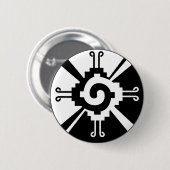 Hunab Ku Ronde Button 5,7 Cm (Voorkant /achterkant)