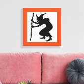 HUNCHBACK HALLOWEEN WITCH CANVAS AFDRUK (Insitu (Woonkamer))