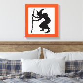HUNCHBACK HALLOWEEN WITCH CANVAS AFDRUK (Insitu (Slaapkamer))