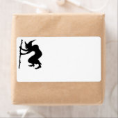 HUNCHBACK HALLOWEEN WITCH ETIKET (Insitu)